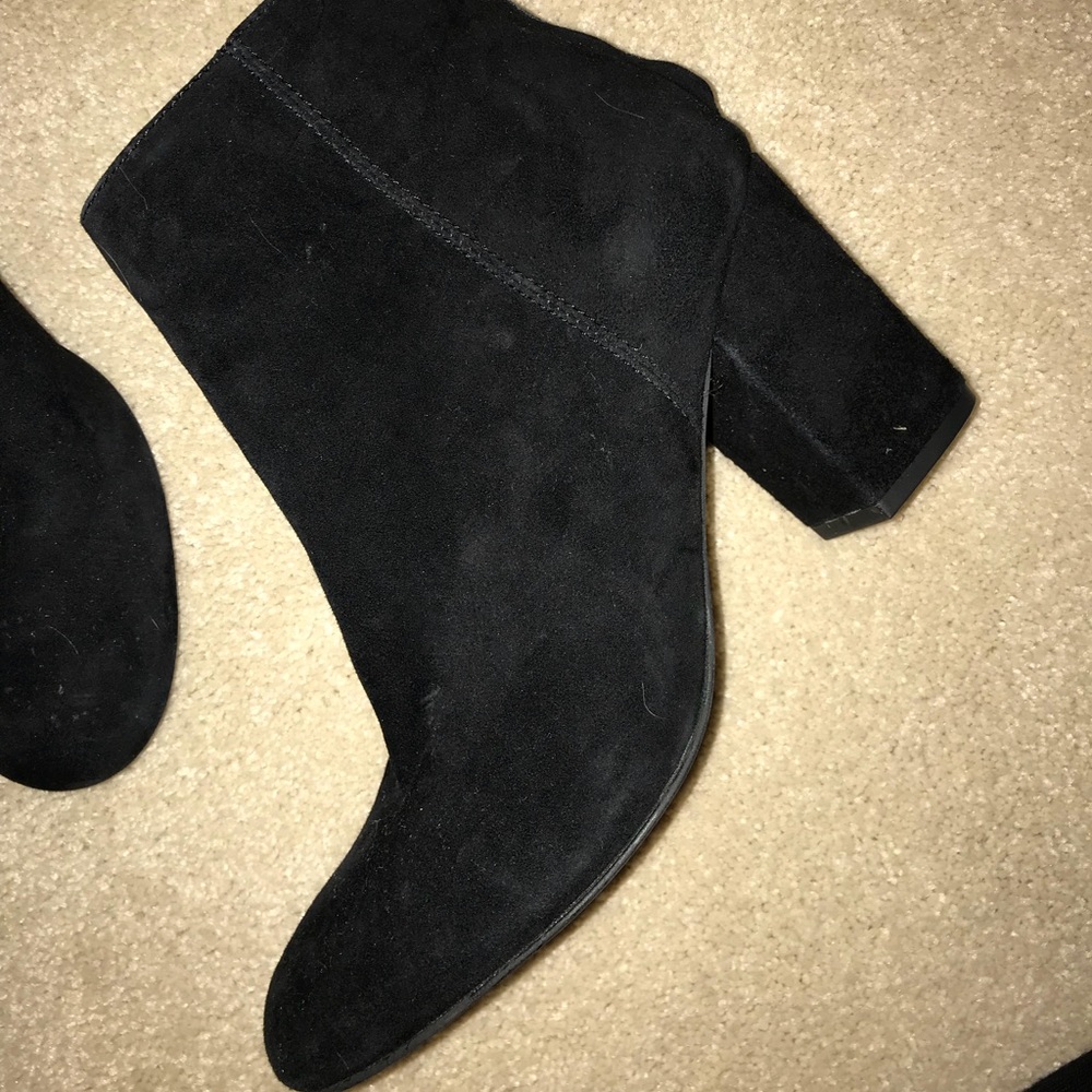 Steve Madden Black Ankle Booties